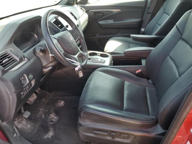 5FNYF8H59PB013843 - 2023 HONDA PASSPORT EXL RED photo 7