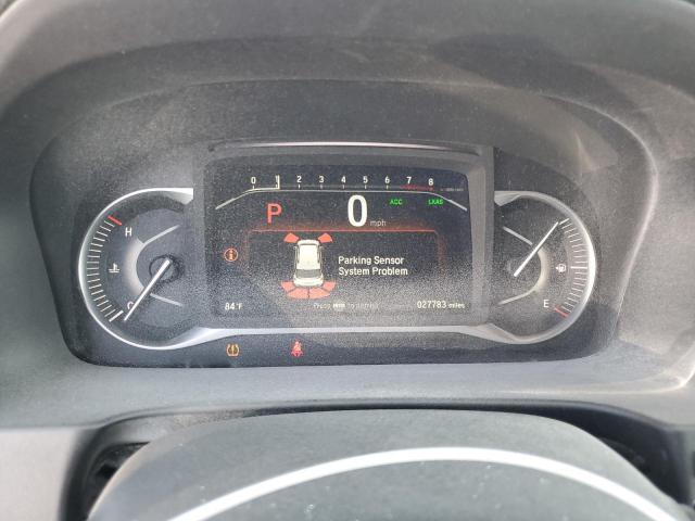 5FNYF8H59PB013843 - 2023 HONDA PASSPORT EXL RED photo 9