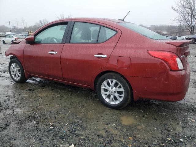 3N1CN7AP6HL842202 - 2017 NISSAN VERSA S RED photo 2