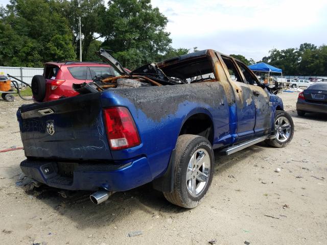 1C6RR6FT6HS825758 - 2017 RAM 1500 ST BLUE photo 4