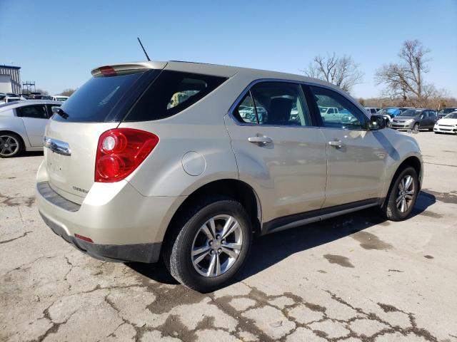 2GNALAEK1E1175386 - 2014 CHEVROLET EQUINOX LS BEIGE photo 3