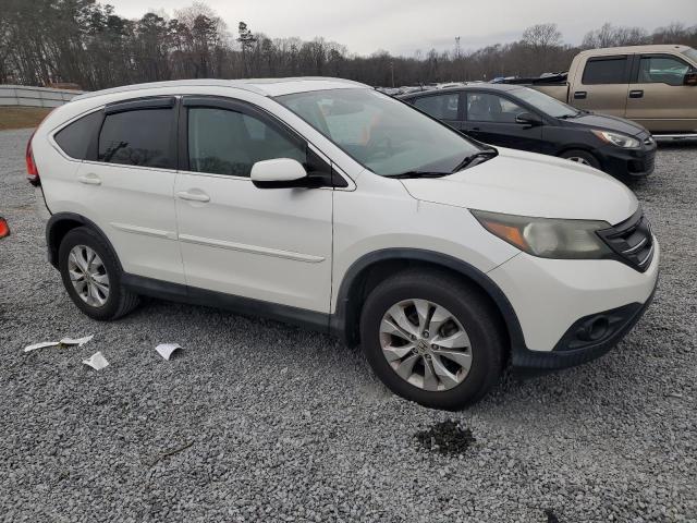 5J6RM3H74EL025742 - 2014 HONDA CR-V EXL WHITE photo 4