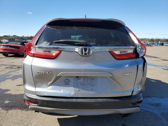 2HKRW2H54KH614704 - 2019 HONDA CR-V EX SILVER photo 6