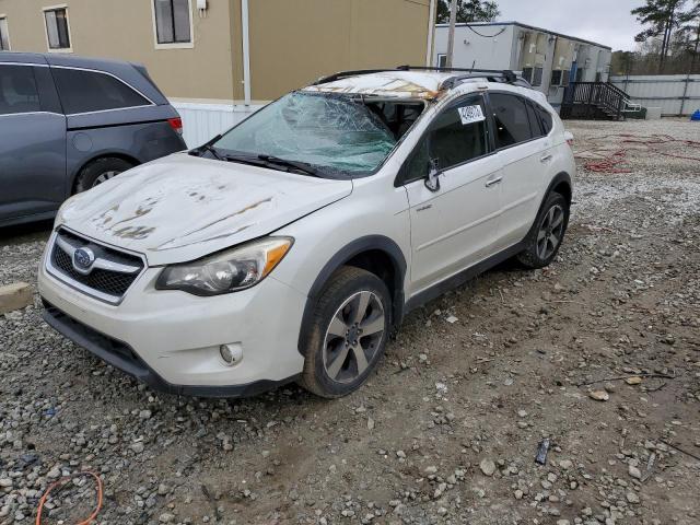 JF2GPBCC2EH236509 - 2014 SUBARU XV CROSSTR 2.0I HYBRID WHITE photo 1