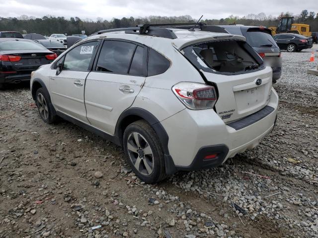 JF2GPBCC2EH236509 - 2014 SUBARU XV CROSSTR 2.0I HYBRID WHITE photo 2