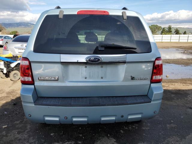 1FMCU59H78KA03173 - 2008 FORD ESCAPE HEV BLUE photo 6