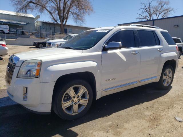 2GKFLZEK5D6175491 - 2013 GMC TERRAIN DENALI WHITE photo 1