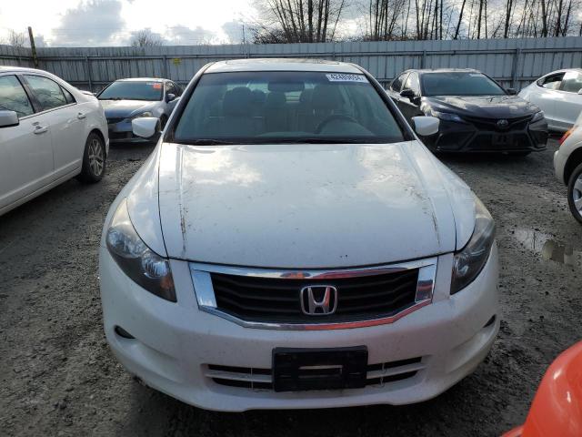 1HGCP36889A003423 - 2009 HONDA ACCORD EXL WHITE photo 5