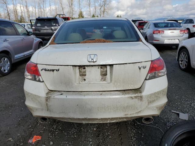 1HGCP36889A003423 - 2009 HONDA ACCORD EXL WHITE photo 6