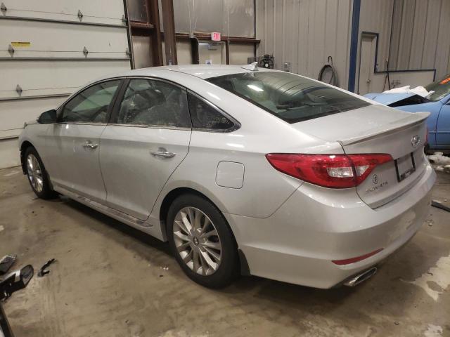 5NPE34AF4FH193191 - 2015 HYUNDAI SONATA SPORT SILVER photo 2