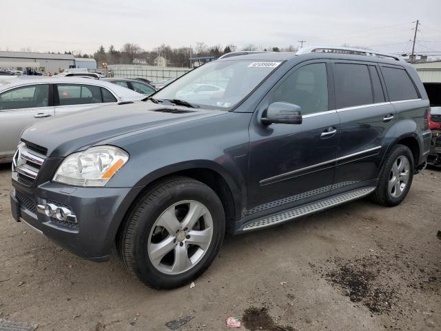 4JGBF7BEXBA693144 - 2011 MERCEDES-BENZ GL 450 4MATIC GRAY photo 1