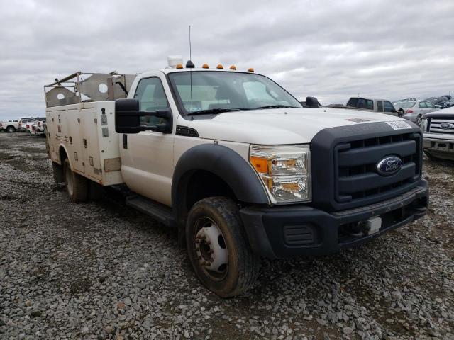 1FDUF4GY5CEB70439 - 2012 FORD F450 SUPER WHITE photo 4