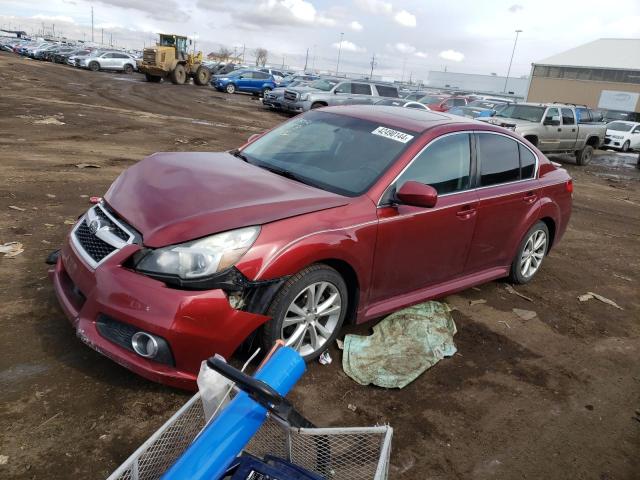 4S3BMCK62D3004698 - 2013 SUBARU LEGACY 2.5I LIMITED RED photo 1