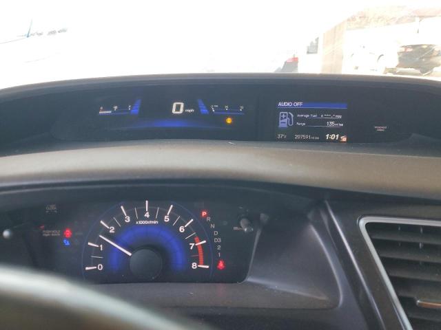 19XFB2F93DE077819 - 2013 HONDA CIVIC EXL შავი ფოტო 9