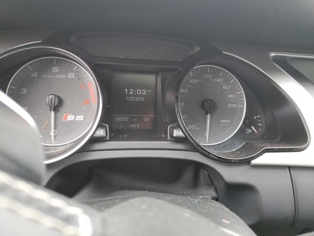 WAUVVAFR3CA010472 - 2012 AUDI S5 PRESTIGE BLACK photo 9