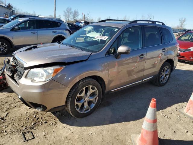 JF2SJAWC0FH524824 - 2015 SUBARU FORESTER 2.5I TOURING TAN photo 1