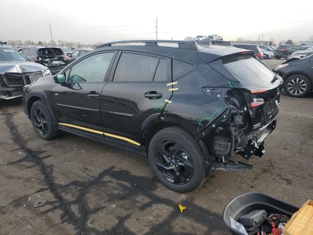 4S4GUHF62R3703300 - 2024 SUBARU CROSSTREK SPORT BLACK photo 2