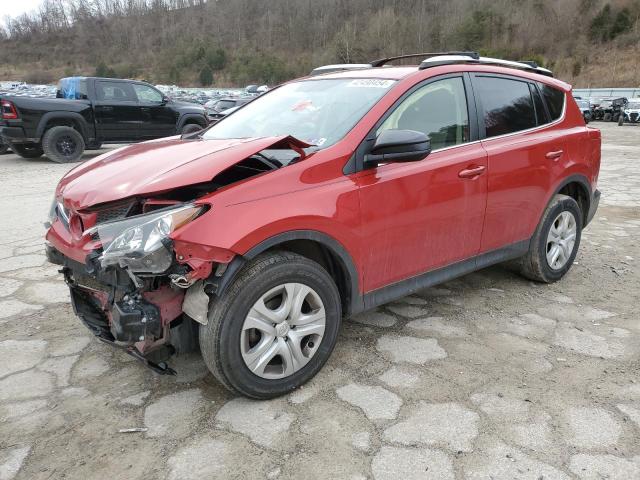 JTMBFREV6FD168761 - 2015 TOYOTA RAV4 LE RED photo 1