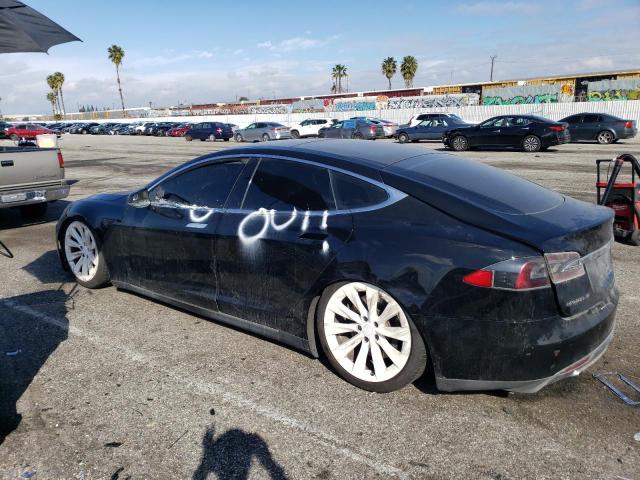 5YJSA1CP7DFP04160 - 2013 TESLA MODEL S BLACK photo 2