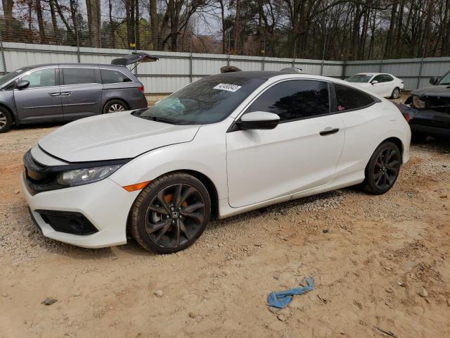 2HGFC4B80KH300620 - 2019 HONDA CIVIC SPORT WHITE photo 1