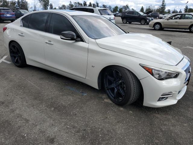 JN1BV7AP4FM357765 - 2015 INFINITI Q50 BASE WHITE photo 4