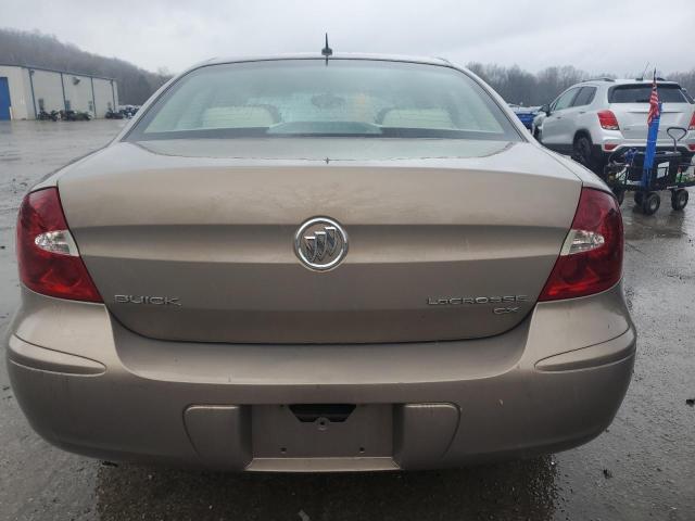 2G4WC582361267128 - 2006 BUICK LACROSSE CX TAN photo 6