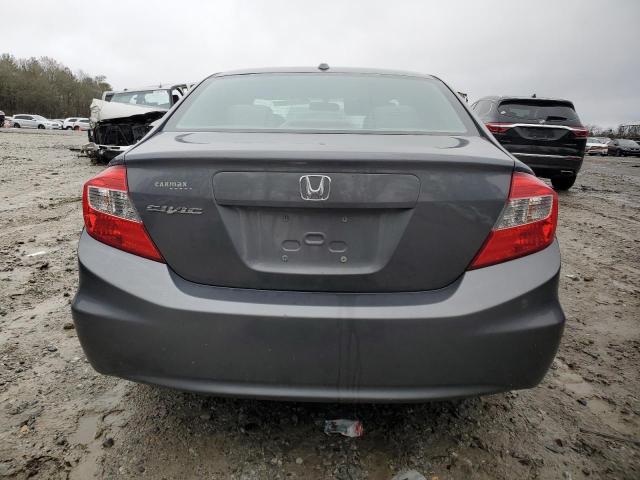 19XFB2F92CE026164 - 2012 HONDA CIVIC EXL GRAY photo 6