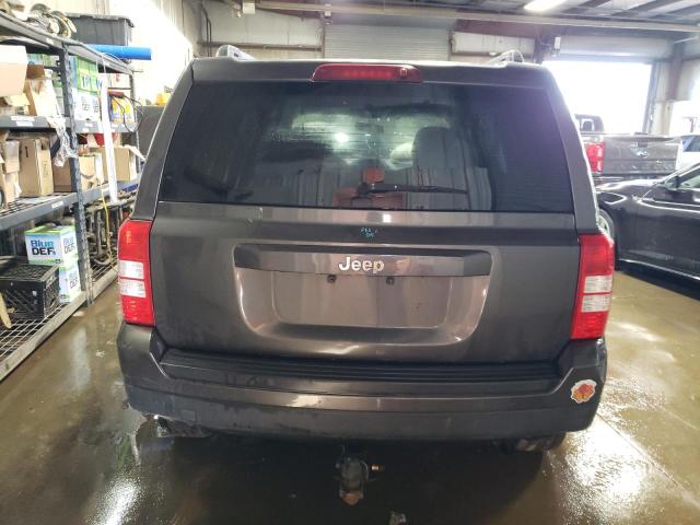 1C4NJPBB5ED827485 - 2014 JEEP PATRIOT SPORT GRAY photo 6