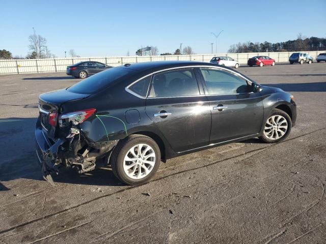 3N1AB7AP5KY442643 - 2019 NISSAN SENTRA S BLACK photo 3