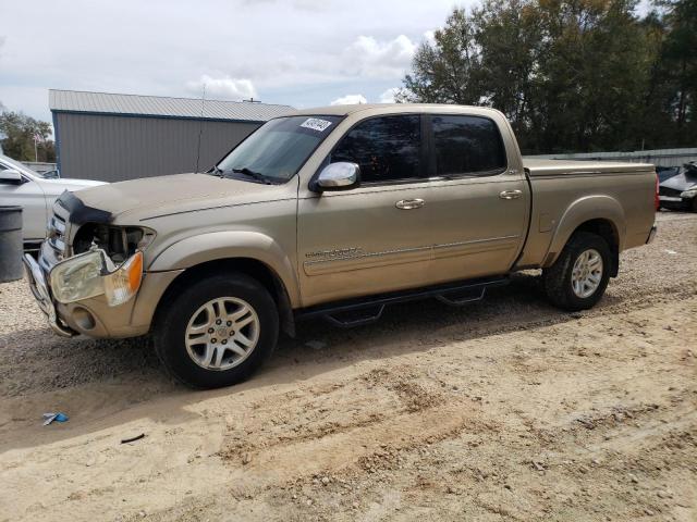 5TBET34176S512371 - 2006 TOYOTA TUNDRA DOUBLE CAB SR5 GOLD photo 1