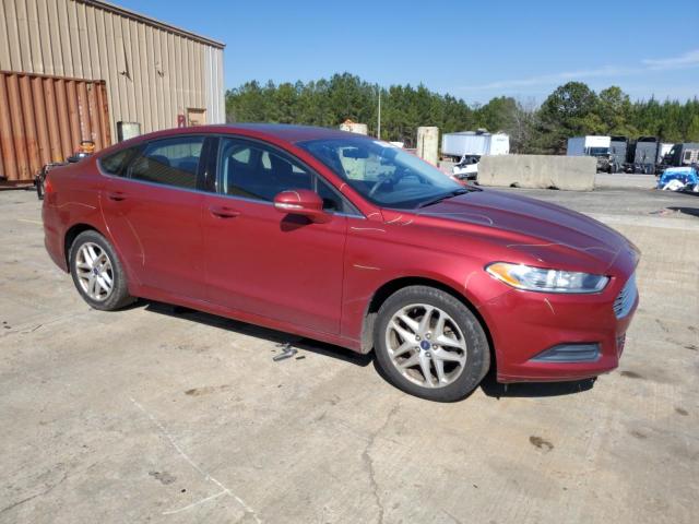 3FA6P0HD7ER154490 - 2014 FORD FUSION SE RED photo 4