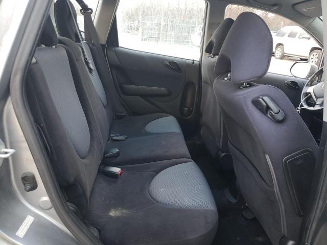 JHMGD38697S058103 - 2007 HONDA FIT S SILVER photo 10