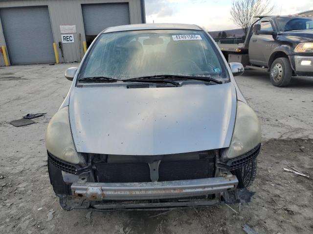 JHMGD38697S058103 - 2007 HONDA FIT S SILVER photo 5