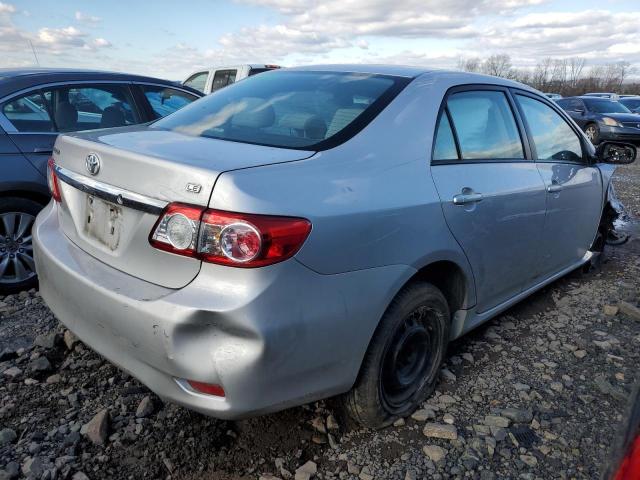 2T1BU4EE6BC682271 - 2011 TOYOTA COROLLA BASE 银色 照片 3