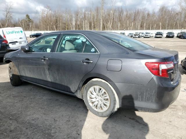 4T4BF1FK4CR264357 - 2012 TOYOTA CAMRY BASE GRAY photo 2