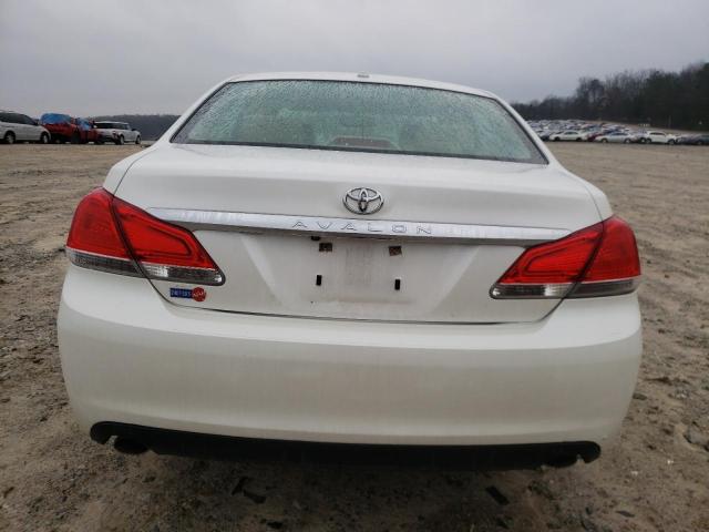 4T1BK3DB9CU473825 - 2012 TOYOTA AVALON BASE WHITE photo 6