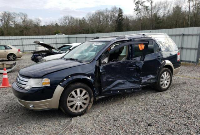 1FMDK07W39GA05120 - 2009 FORD TAURUS X EDDIE BAUER BLUE photo 1