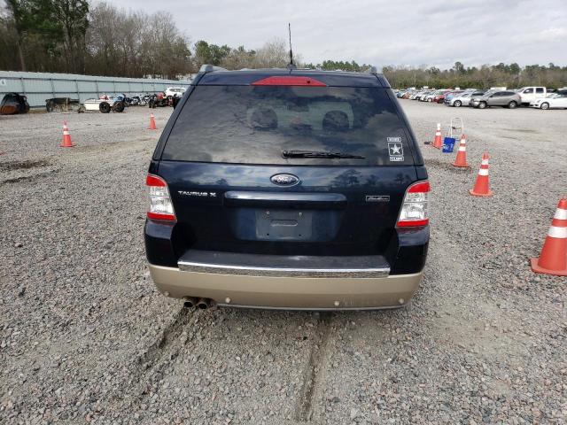 1FMDK07W39GA05120 - 2009 FORD TAURUS X EDDIE BAUER BLUE photo 6