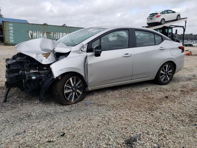 3N1CN8EV5ML895157 - 2021 NISSAN VERSA SV SILVER photo 1