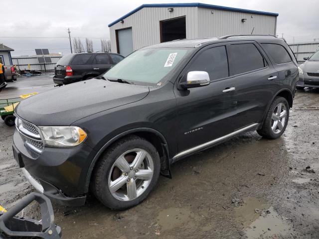 1D4SE5GT9BC699981 - 2011 DODGE DURANGO CITADEL BLACK photo 1