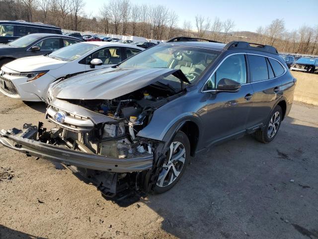 4S4BTANC4N3155189 - 2022 SUBARU OUTBACK LIMITED GRAY photo 1