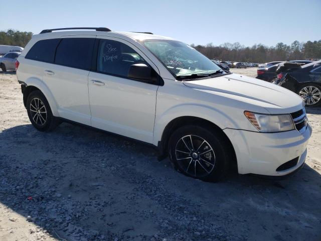 3C4PDCAB0JT375718 - 2018 DODGE JOURNEY SE WHITE photo 4