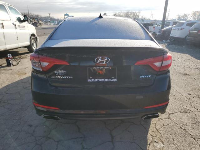 5NPE34AF2GH289760 - 2016 HYUNDAI SONATA SPORT BLACK photo 6