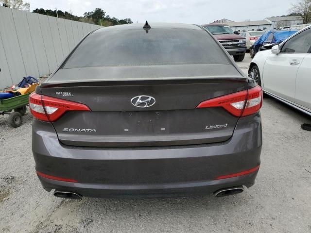 5NPE34AF8HH559155 - 2017 HYUNDAI SONATA SPORT TAN photo 6