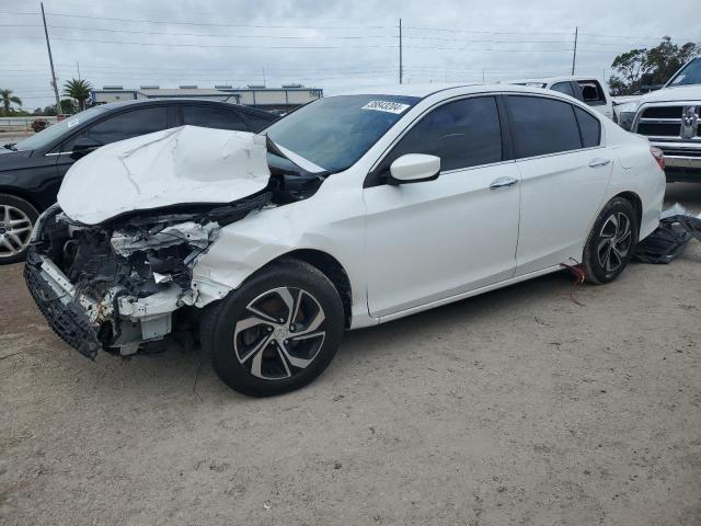 1HGCR2F37HA111247 - 2017 HONDA ACCORD LX WHITE photo 1