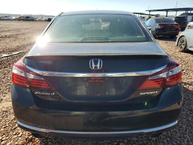 1HGCR2F55HA053382 - 2017 HONDA ACCORD SPORT BLACK photo 6