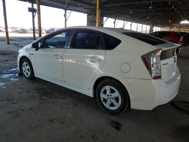 JTDKN3DU9A0074933 - 2010 TOYOTA PRIUS WHITE photo 2