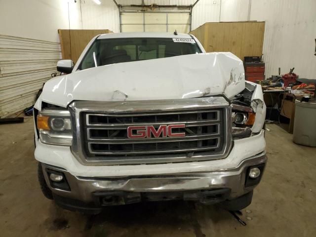 1GTV2UEC5EZ143121 - 2014 GMC SIERRA K1500 SLE WHITE photo 5