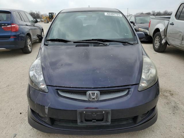 JHMGD38668S048405 - 2008 HONDA FIT SPORT PURPLE photo 5