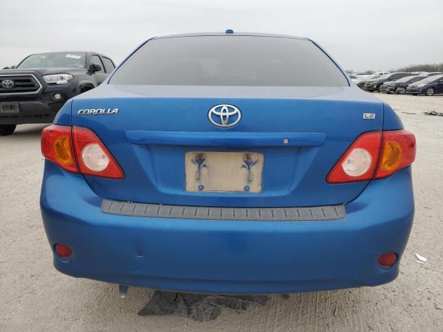 1NXBU4EE7AZ325808 - 2010 TOYOTA COROLLA BASE BLUE photo 6